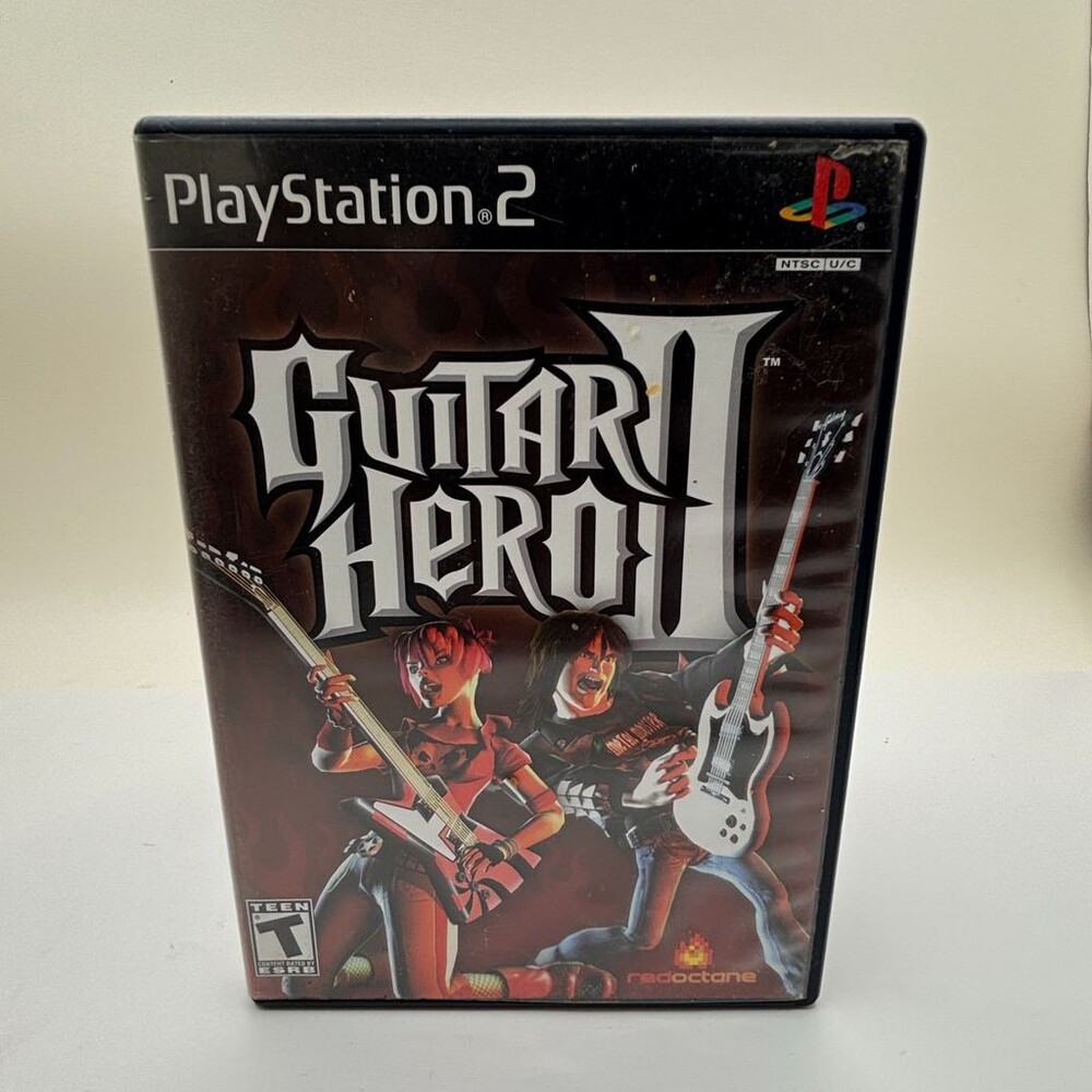 Guitar Hero II 2 PS2 (Sony PlayStation 2, 2006) Complete W/ Manual